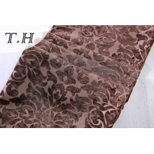 2016 Large Dark Folowers 100% Tissu en polyester pour le canapé et le mobilier (FTH32093)